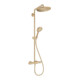 hansgrohe Showerpipe Croma Select S avec thermostat, pommeau 3 jets, bronze brossé-1