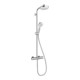 hansgrohe Showerpipe CROMETTA 160 1jet DN 15 weiß/chrom-1