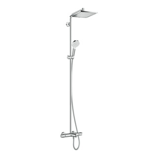 hansgrohe Showerpipe Crometta E 240 avec thermostat baignoire, 1jet, chrome