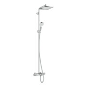 hansgrohe Showerpipe Crometta E 240 avec thermostat baignoire, 1jet, chrome-1