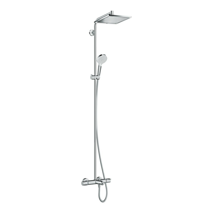 hansgrohe Showerpipe Crometta E 240 avec thermostat baignoire, 1jet, chrome