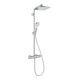 hansgrohe Showerpipe Crometta E avec thermostat, 1 jet, chrome-1