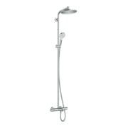 hansgrohe Showerpipe Crometta S 240 mit Wannenthermostat, 1jet, chrom-3