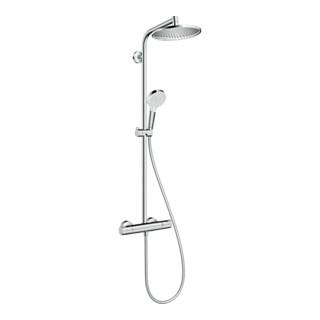 hansgrohe Showerpipe Crometta S avec thermostat, chrome