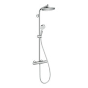hansgrohe Showerpipe Crometta S avec thermostat, chrome