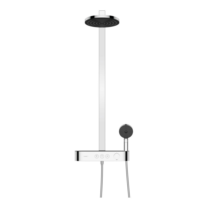 hansgrohe Showerpipe Pulsify S 260 mit Thermostat, 2jet, chrom