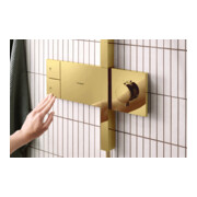 hansgrohe Showerpipe Raindance Alive Q 1jet, 12 l/min, polished gold optic-3