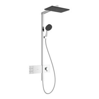 hansgrohe Showerpipe Raindance Alive Q 2jet, 12 l/min, chrom