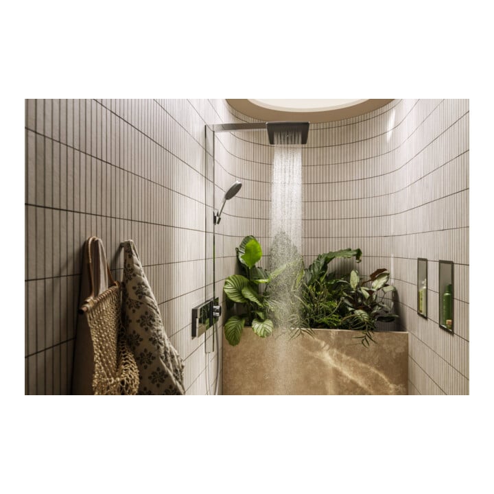 hansgrohe Showerpipe Raindance Alive Q 2jet, 12 l/min, chrom
