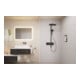 hansgrohe Showerpipe Raindance Alive Q 2jet, EcoSm., 7,6 l/m., brush. bla vc