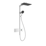 hansgrohe Showerpipe Raindance Alive Q 2jet, EcoSmart, 7,6 l/min, chrom-1