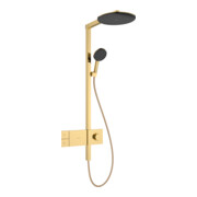 hansgrohe Showerpipe Raindance Alive S 1j, Eco, min. pression 2 jets, opt. or poli-1