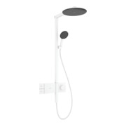 hansgrohe Showerpipe Raindance Alive S 1j, EcoSmart, Pression min. 2 bar, blanc mat-1
