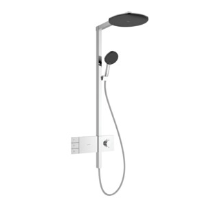 hansgrohe Showerpipe Raindance Alive S 2 jets, EcoSmart, Pression min. 1,2 bar, chrome