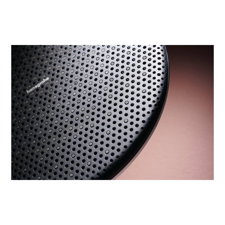 hansgrohe Showerpipe Raindance Alive S 2jet, Eco, Min.-Dr. 1,2 b, brush. bla vc