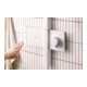 hansgrohe Showerpipe Raindance Alive S 2jets, Pression min. 1,9 bar, blanc mat