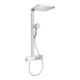 hansgrohe Showerpipe Raindance E 1j, m ShowerTablet 350 Thermostat, chrome-4