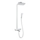 hansgrohe Showerpipe Raindance E 360 Wannenthermostat 1jet weiß/chrom