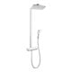 hansgrohe Showerpipe Raindance E avec thermostat, 1 jet, blanc/chrome-1