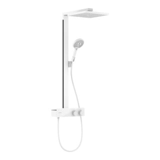 hansgrohe Showerpipe Raindance E Eco 8 l/min ShowerTab 350 TH weiß