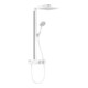 hansgrohe Showerpipe Raindance E Eco 8 l/min ShowerTab 350 TH weiß