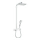 hansgrohe Showerpipe Raindance E mit Thermostat, 1jet, weiß/chrom-1