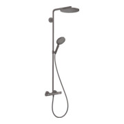 hansgrohe Showerpipe Raindance S 2jet, EcoSm., 8 l/m., brush. bla chrome-1