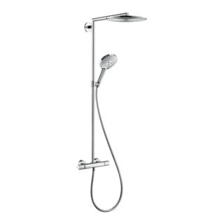 hansgrohe Showerpipe Raindance S avec thermostat, 1 jet, chrome