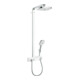 hansgrohe Showerpipe Raindance Select E avec thermostat, 2 jets, blanc/chrome-1