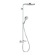 hansgrohe Showerpipe Raindance Select S Tête de douche 240 mm, chr, avec thermostat, 2 jets-1