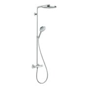 hansgrohe Showerpipe Raindance Select S Tête de douche 240 mm, chr, avec thermostat, 2 jets