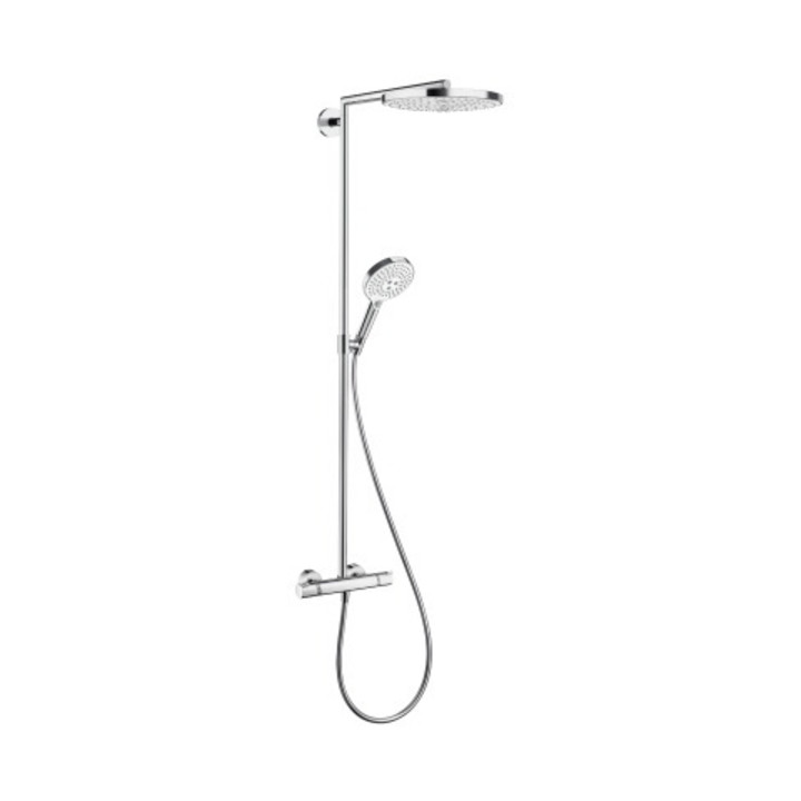 hansgrohe Showerpipe SELECT S 240 2jet RAINDANCE DN 15 weiß/chrom
