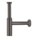 hansgrohe Siphon design Flowstar S DN 32, G 1 1/4, chrome noir brossé-1