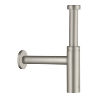 hansgrohe Siphon design Flowstar S G 1 1/4, aspect acier inoxydable