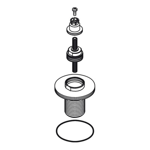 hansgrohe Spannflansch Axor Absperrventil