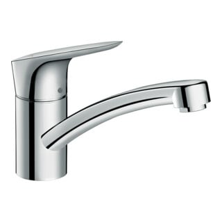 hansgrohe SPT 120 Logis M31 EcoCoolStart Eau froide en position centrale, 1 jet, chrome
