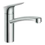 hansgrohe SPT 160 Logis M31 EcoCoolStart Eau froide en position médiane, 1 jet, chrome-1