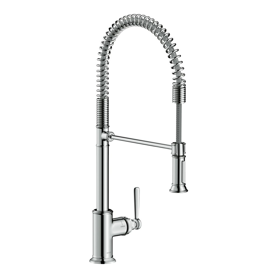 hansgrohe SPT 210 Axor Montreux SemiPr Schwenkbereich 360Grad, Edelstahl-Optik