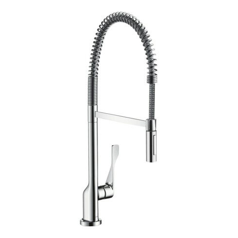 hansgrohe SPT 230 Axor Citterio SemiPr Schwenkbereich 360Grad, brushed nickel