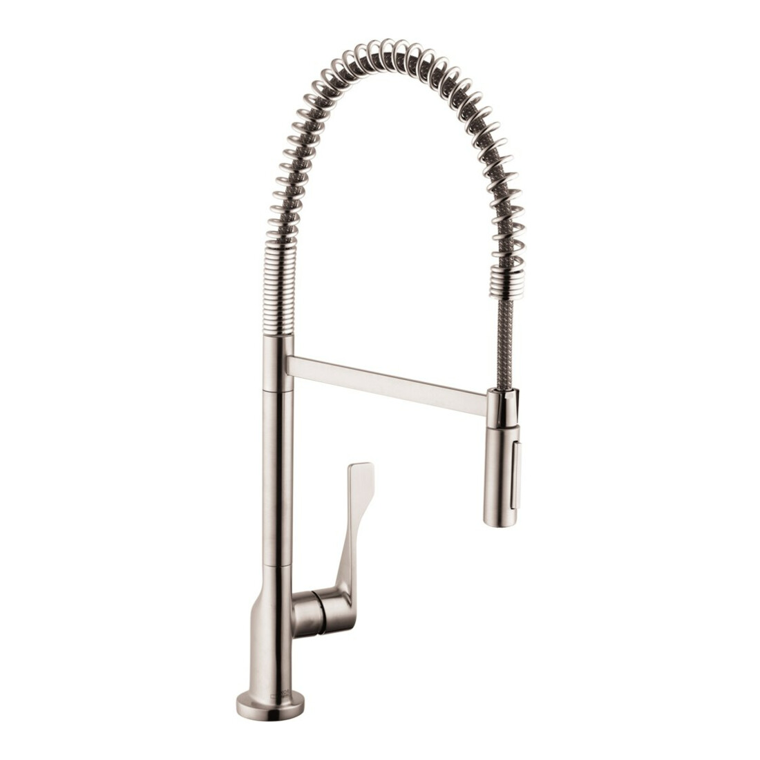 hansgrohe SPT 230 Axor Citterio SemiPr Schwenkbereich 360Grad, Edelstahl-Optik