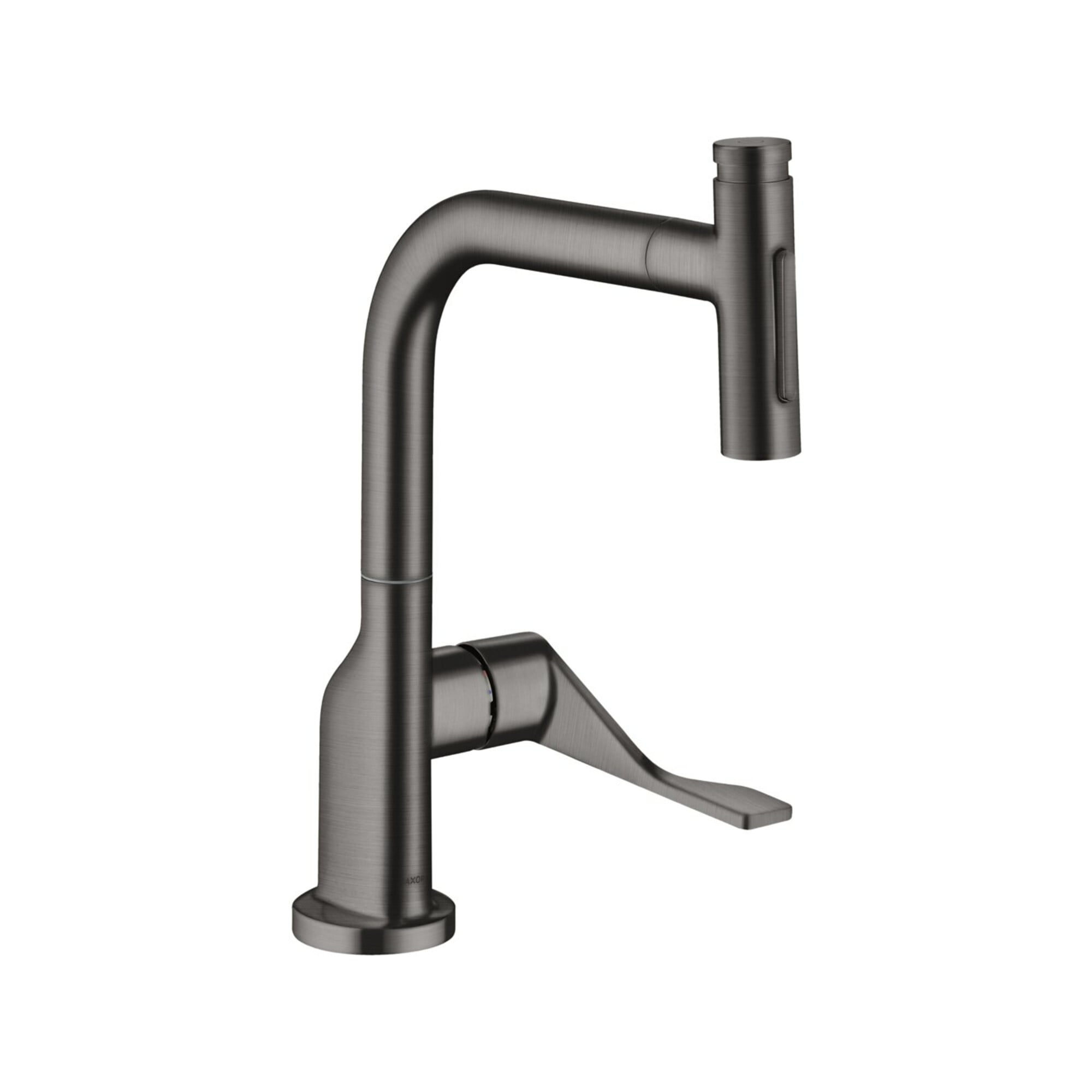 hansgrohe SPT 230 Se 2jet Axor Citterio mit Ausziehbrause, brushed black chrome