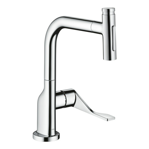 hansgrohe SPT 230 Se 2jet Axor Citterio mit Ausziehbrause, chrom