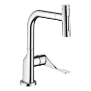 hansgrohe SPT 230 Se 2jet Axor Citterio mit Ausziehbrause und sBox, chrom