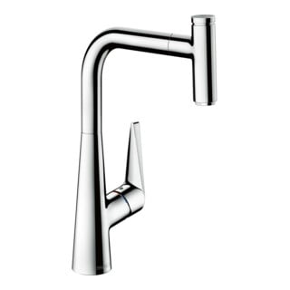 hansgrohe SPT 300 Talis Sel. M51 EcoSm. m Ausziehauslauf, 1jet, 4,4 l/min, chrom