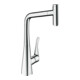 hansgrohe SPT 320 Metris Sel. M71 EcoSm. mit Ausziehbrause, 1jet, chrom-1