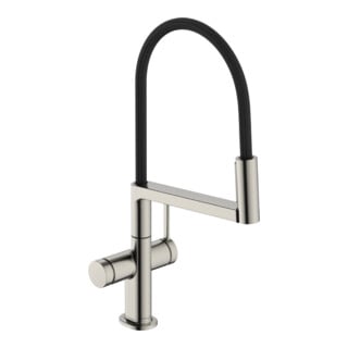 hansgrohe SPT SemP, Talis S M54 Pow.Sp. 3jets, finition acier inoxydable