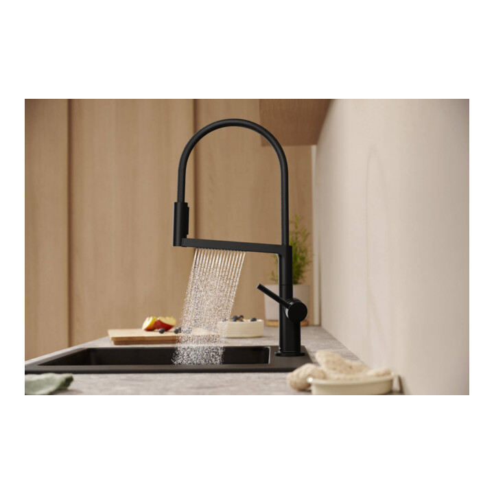 hansgrohe SPT SemP, Talis Se M54 Pow.Sp. 3jet, mattschwarz