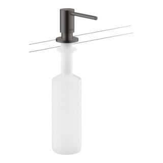 hansgrohe Spülmittelspender EB-Version, Ausl. 91mm, brush. bla vc