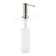 hansgrohe Spülmittelspender EB-Version, Ausl. 91mm, Edelstahl-Optik