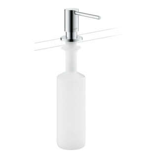 hansgrohe Spülmittelspender Einbauversion, Ausladung 91mm, chrom